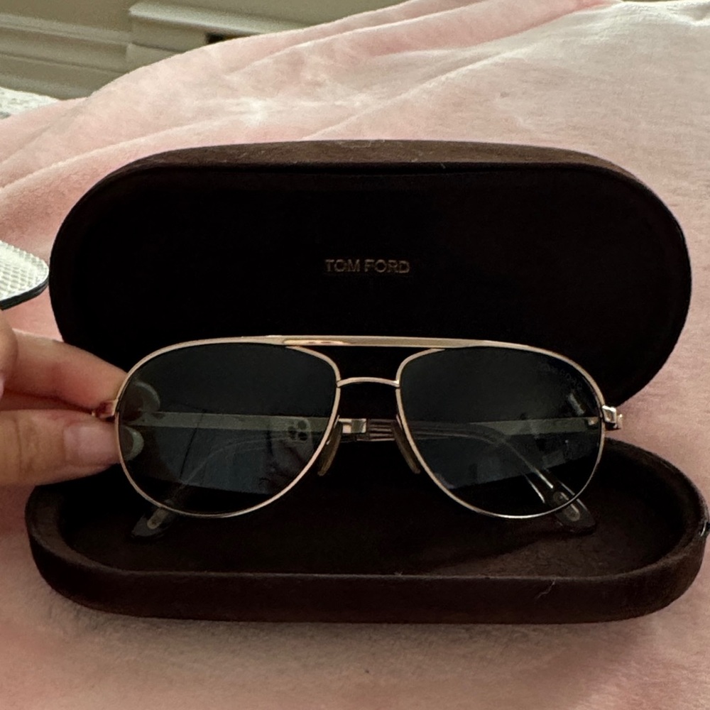 Tom Ford Gold Frame Sunglasses